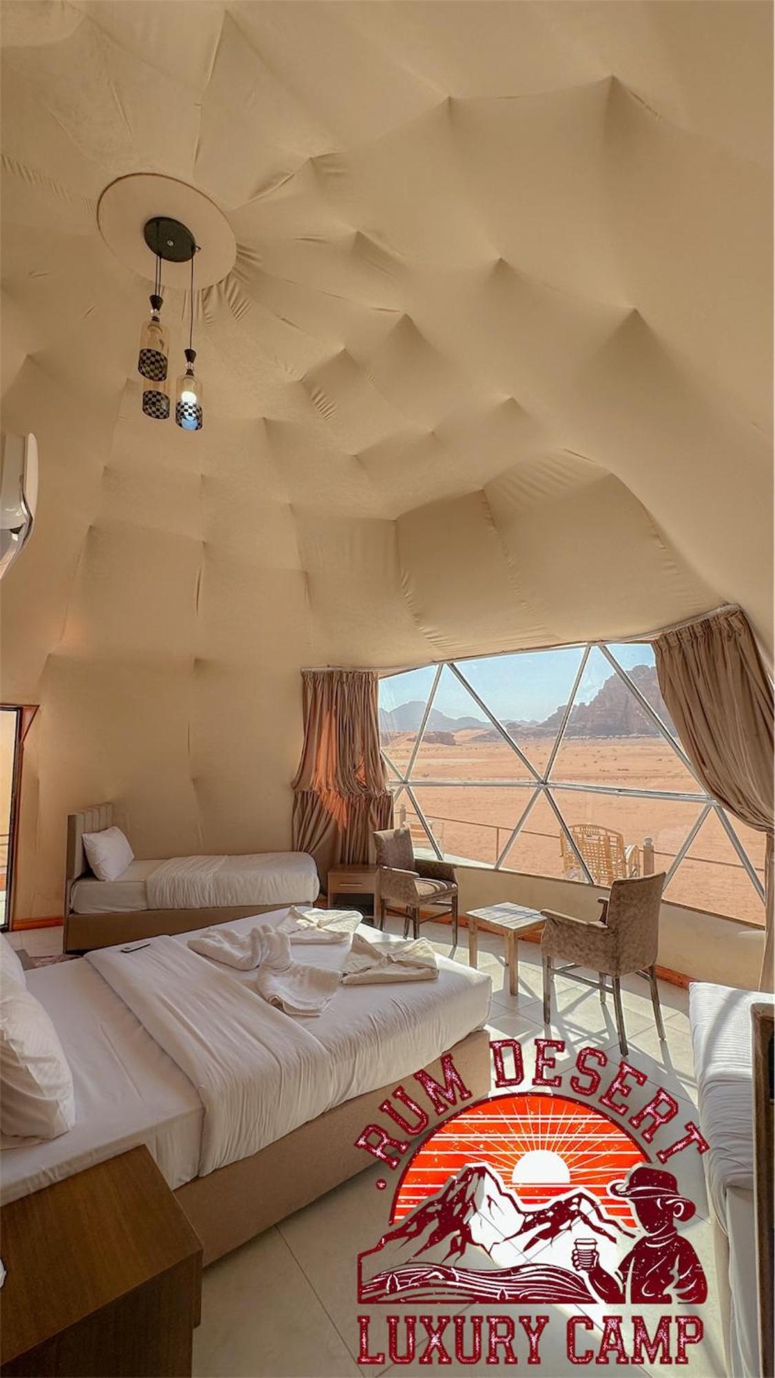 Rum Desert Luxury Camp & Bubble Room 와디럼 외부 사진