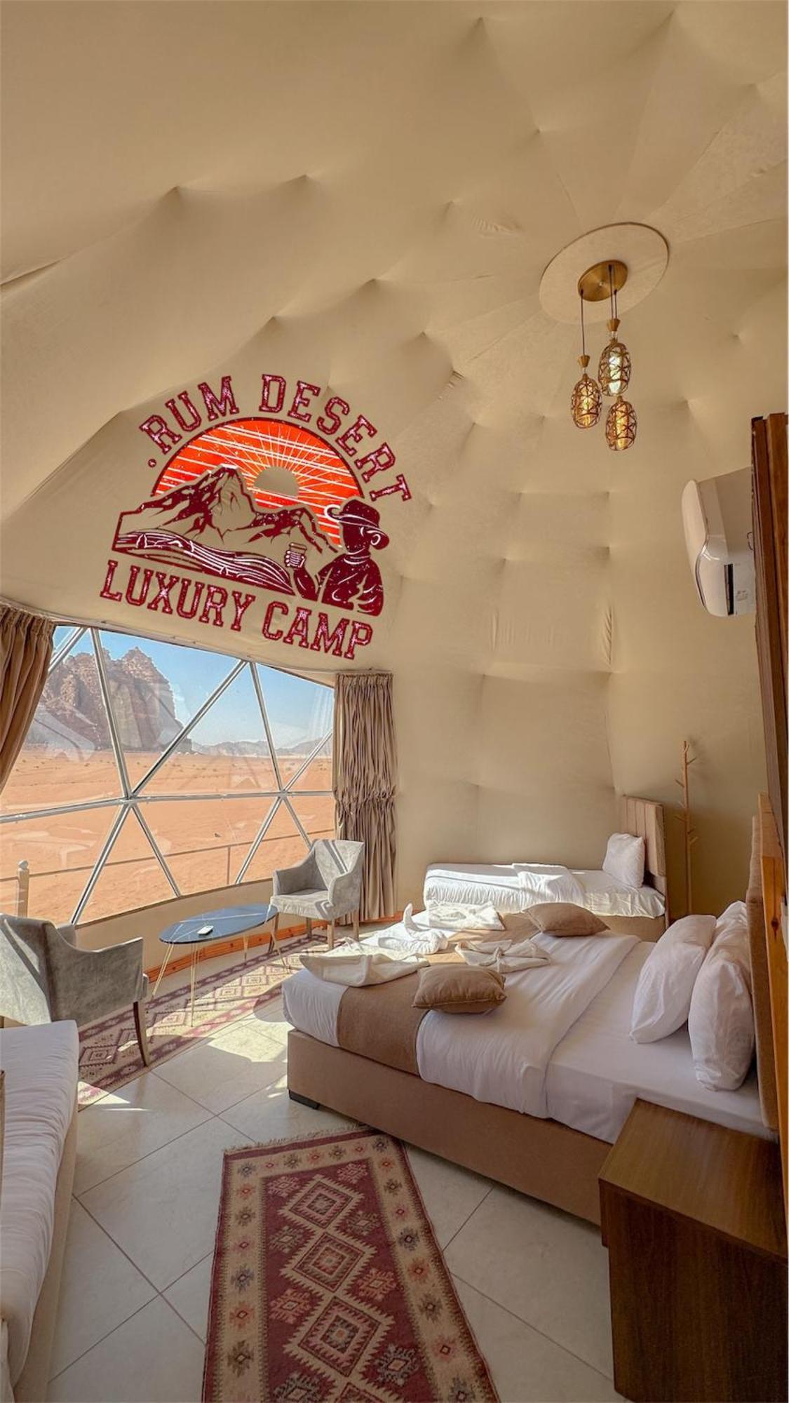Rum Desert Luxury Camp & Bubble Room 와디럼 외부 사진