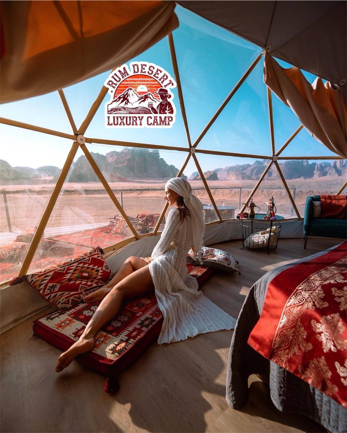 Rum Desert Luxury Camp & Bubble Room 와디럼 외부 사진