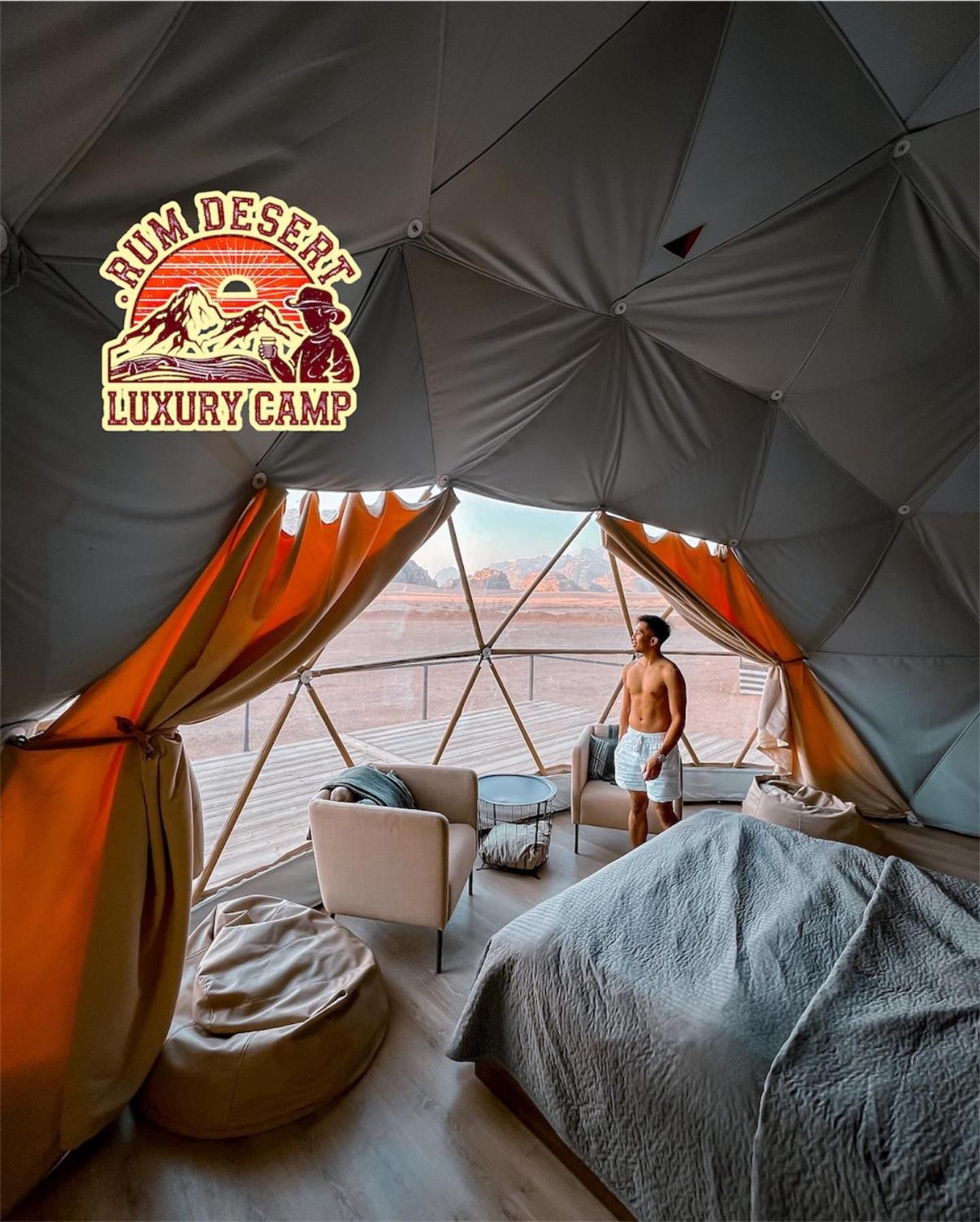 Rum Desert Luxury Camp & Bubble Room 와디럼 외부 사진