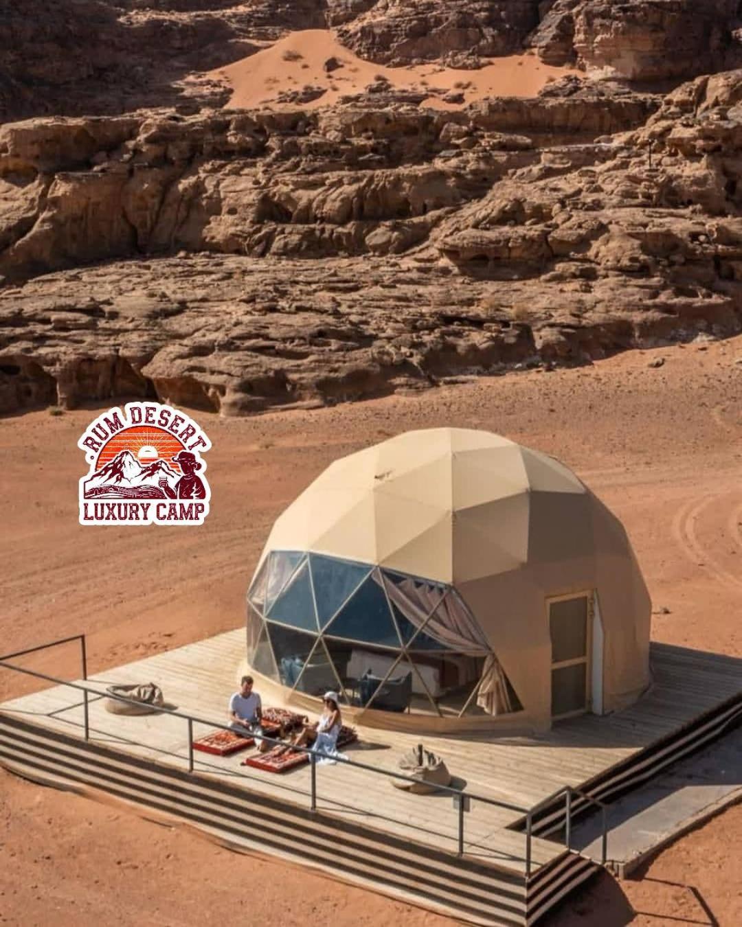 Rum Desert Luxury Camp & Bubble Room 와디럼 외부 사진