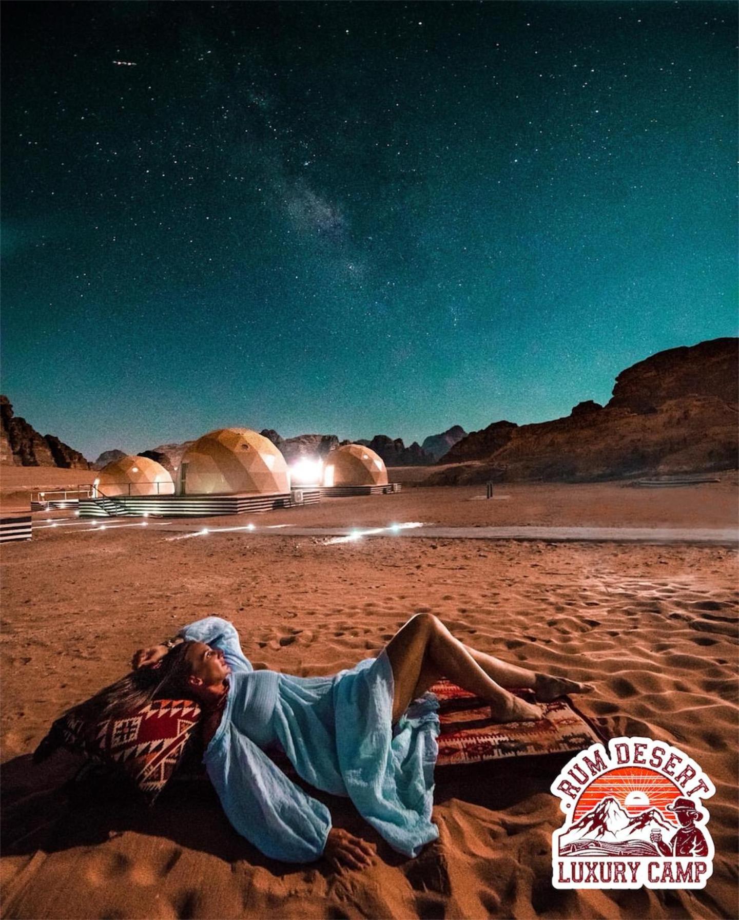 Rum Desert Luxury Camp & Bubble Room 와디럼 외부 사진