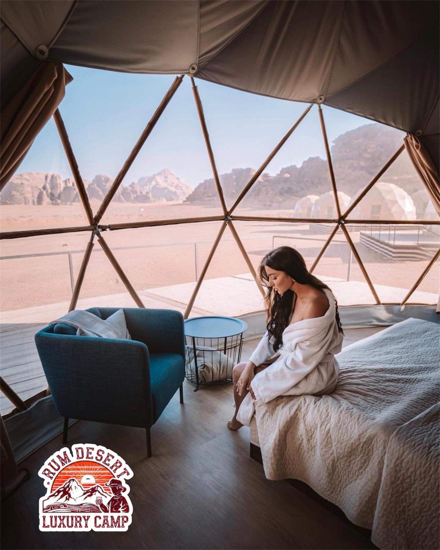 Rum Desert Luxury Camp & Bubble Room 와디럼 외부 사진